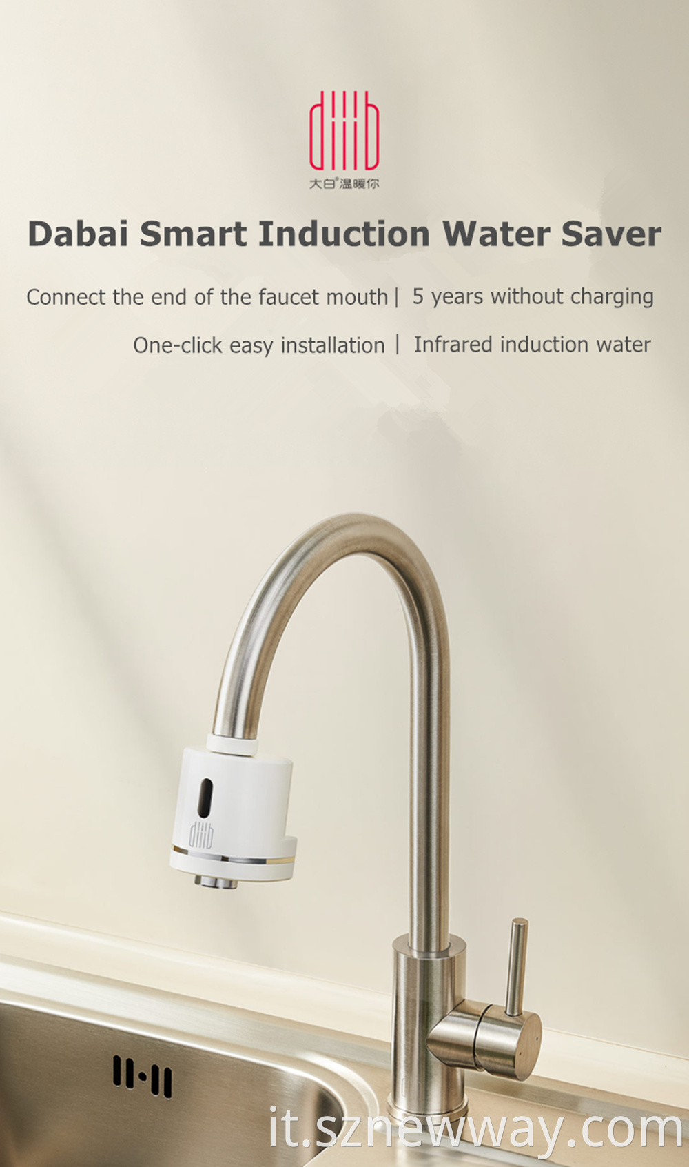 Dabai Induction Water Saver